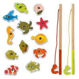 Pêche magnétique Fishing Tropic Djeco Ikaipaka jeux & jouets