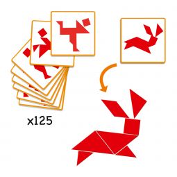 Tangram Djeco Ikaipaka jeux & jouets Royan
