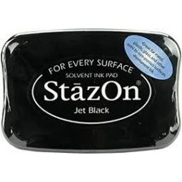 Encre Stazon Jet Black - IkaIpaka Royan