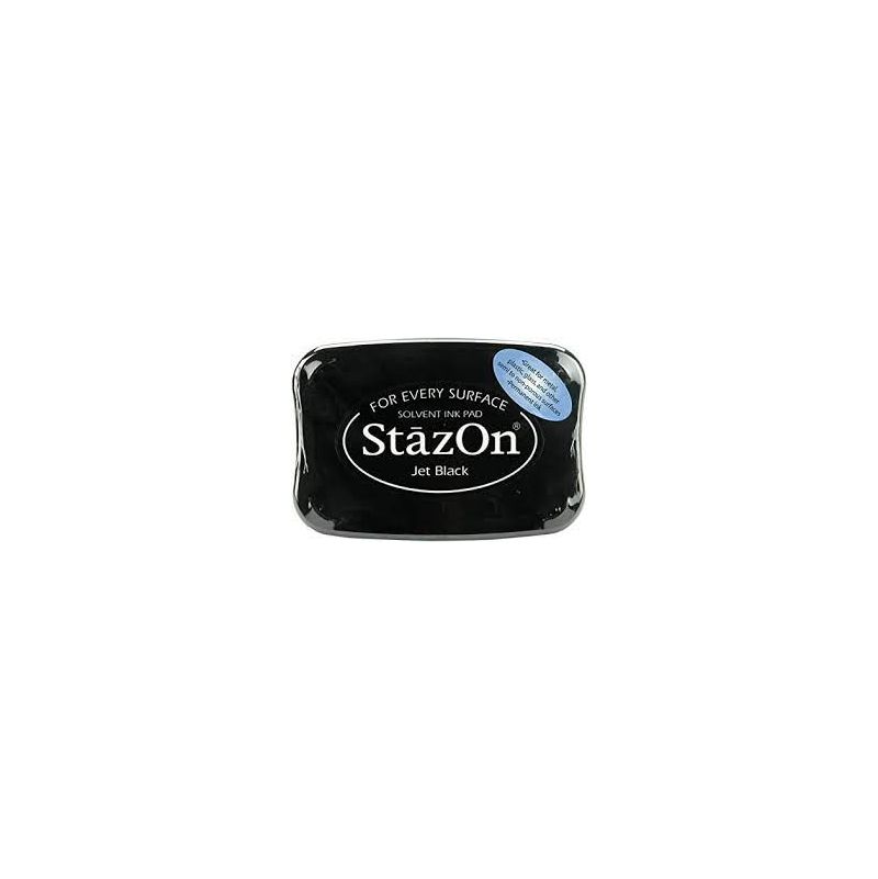 Encre Stazon Jet Black - IkaIpaka Royan