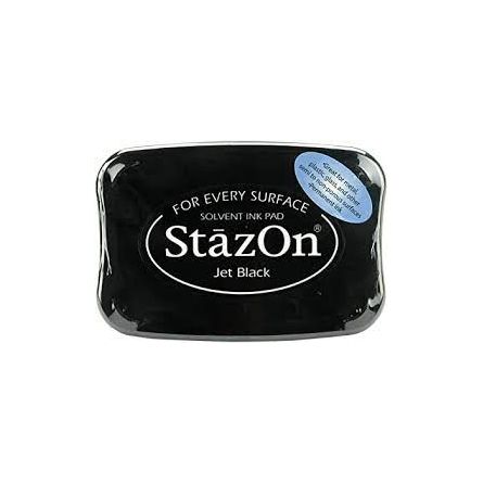 Encre Stazon Jet Black - IkaIpaka Royan
