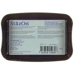 Encre Stazon Jet Black - IkaIpaka Royan