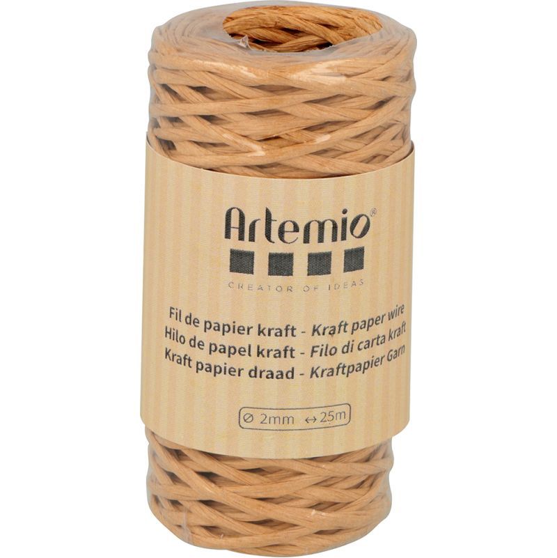 Fil de papier Kraft armé Artémio - IkaIpaka Royan