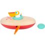 Jouet de bain Pélican en canoë Small Foot Ikaipaka jeux &