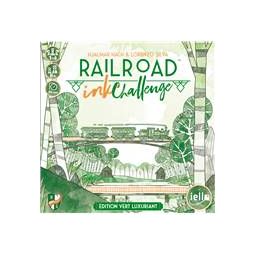 Railroad Ink Challenge Vert - IkaIpaka Royan