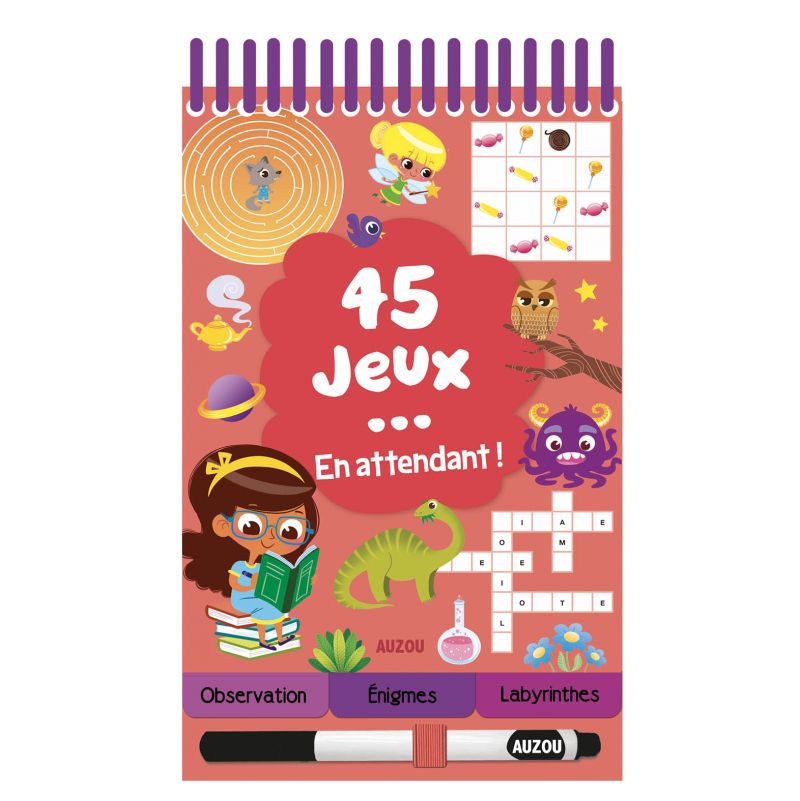 45 jeux En attendant. AUZOU Ikaipaka jeux & jouets Royan