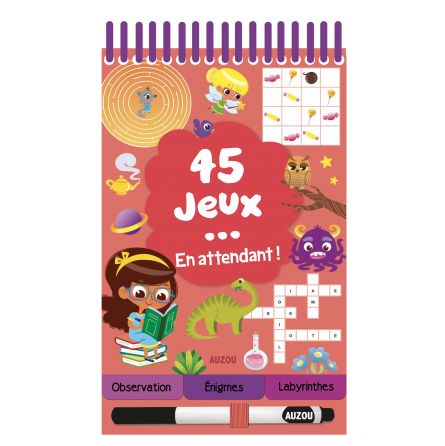 45 jeux En attendant. AUZOU Ikaipaka jeux & jouets Royan