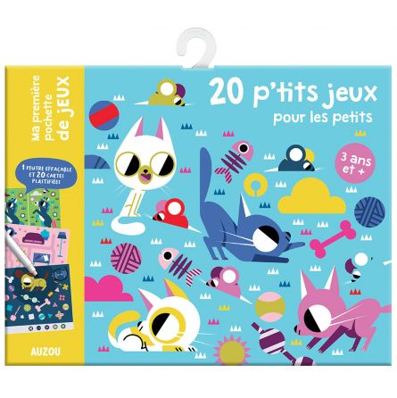 20 P'tits jeux pour les Petits AUZOU Ikaipaka jeux & jouets