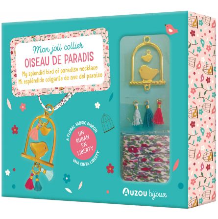 Mon joli collier Oiseau de Paradis AUZOU Ikaipaka jeux & jouets