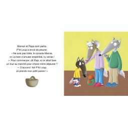 P'tit Loup va chez Papi et Mamie AUZOU Ikaipaka jeux & jouets