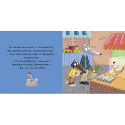 P'tit Loup va chez Papi et Mamie AUZOU Ikaipaka jeux & jouets