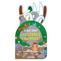 Mon Coucou Sonore A qui sont ces cornes? AUZOU Ikaipaka jeux &