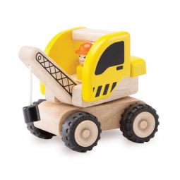 Camion Grue en bois Wonderworld Ikaipaka jeux & jouets Royan