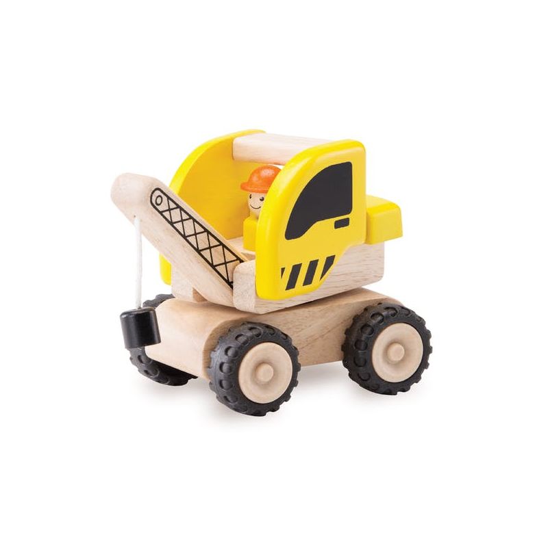 Camion Grue en bois Wonderworld Ikaipaka jeux & jouets Royan
