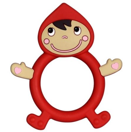 Hochet de dentition Chaperon Rouge - IkaIpaka Royan