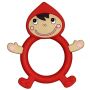 Hochet de dentition Chaperon Rouge - IkaIpaka Royan