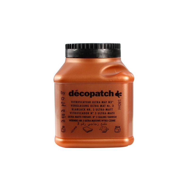 Vitrificateur Ultra Mat 180ml Décopatch Décopatch Ikaipaka jeux