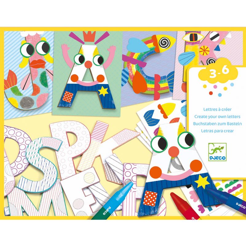Lettres à créer Djeco Ikaipaka jeux & jouets Royan