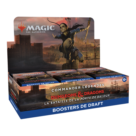 Magic the Gatering C.L Baldur's Gate D Dungeon&Dragon Booster 