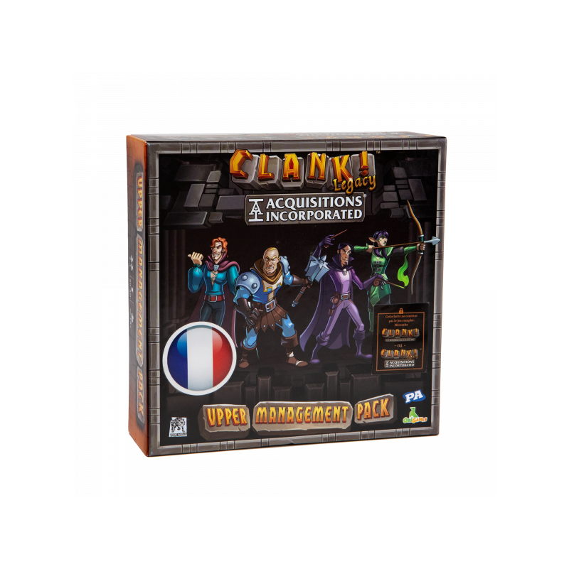 CLANK! – Extension Upper Management Pack  Ikaipaka jeux &