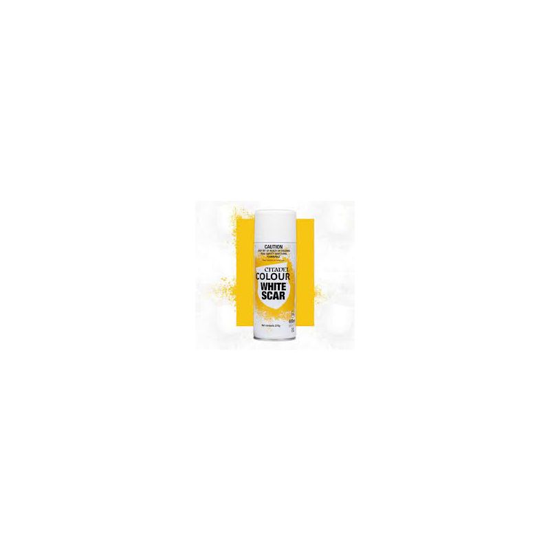 White scar spray paint Bombe de sous couche citadelle - IkaIpaka Royan