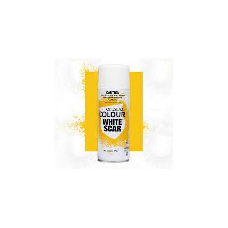 White scar spray paint Bombe de sous couche citadelle - IkaIpaka Royan