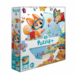 Puzzle 35p Loki fait de la plongée - IkaIpaka Royan