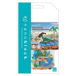 Nanoblock Parasaurolophus au bord de l'eau nanoblock Ikaipaka