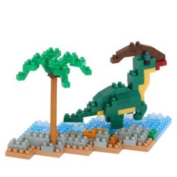 Nanoblock Parasaurolophus au bord de l'eau nanoblock Ikaipaka