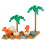 Nanoblock Eclosion de bébés Tyrannosaurus Rex nanoblock