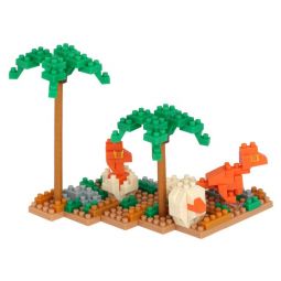 Nanoblock Eclosion de bébés Tyrannosaurus Rex nanoblock