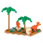Nanoblock Eclosion de bébés Tyrannosaurus Rex nanoblock
