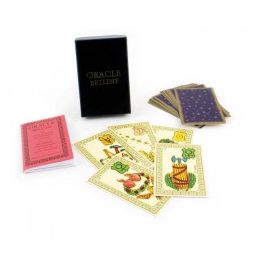 Oracle Belline en Coffret Noir et Or Divinatoire  Ikaipaka jeux
