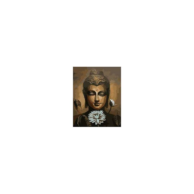 Peinture aux numéros Bouddha Pintar Numeros Ikaipaka jeux &