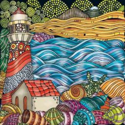 Puzzle Q 72p Le Phare Curiosi - IkaIpaka Royan