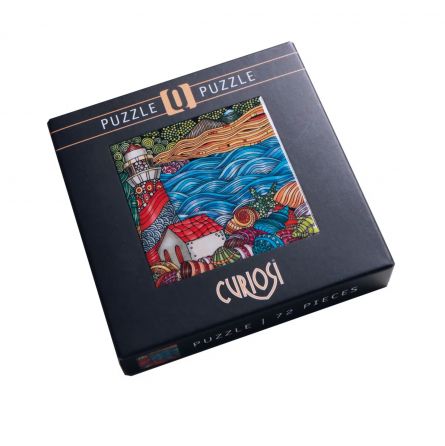 Puzzle Q 72p Le Phare Curiosi - IkaIpaka Royan