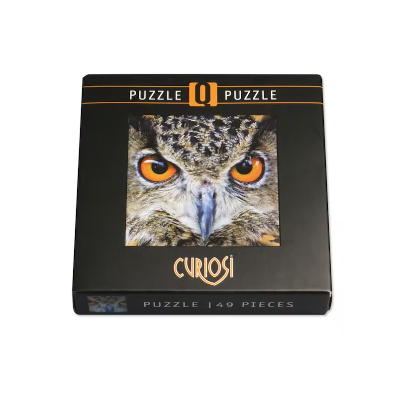 Puzzle Q 66p Hibou Curiosi - IkaIpaka Royan