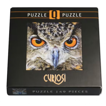 Puzzle Q 66p Hibou Curiosi - IkaIpaka Royan