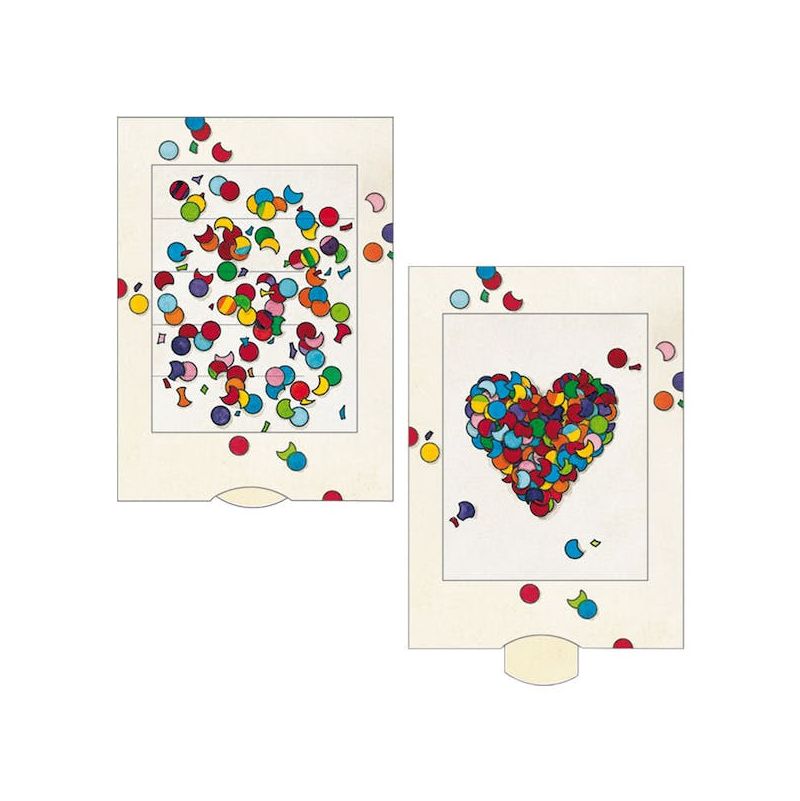 Carte vivante Coeur & Confettis - IkaIpaka Royan