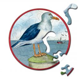 Puzzle 33p Mini Mouette Curiosi - IkaIpaka Royan
