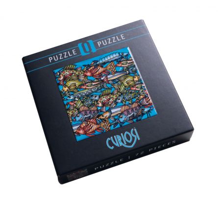 Puzzle Q 72p Poissons Curiosi Curiosi Ikaipaka jeux & jouets
