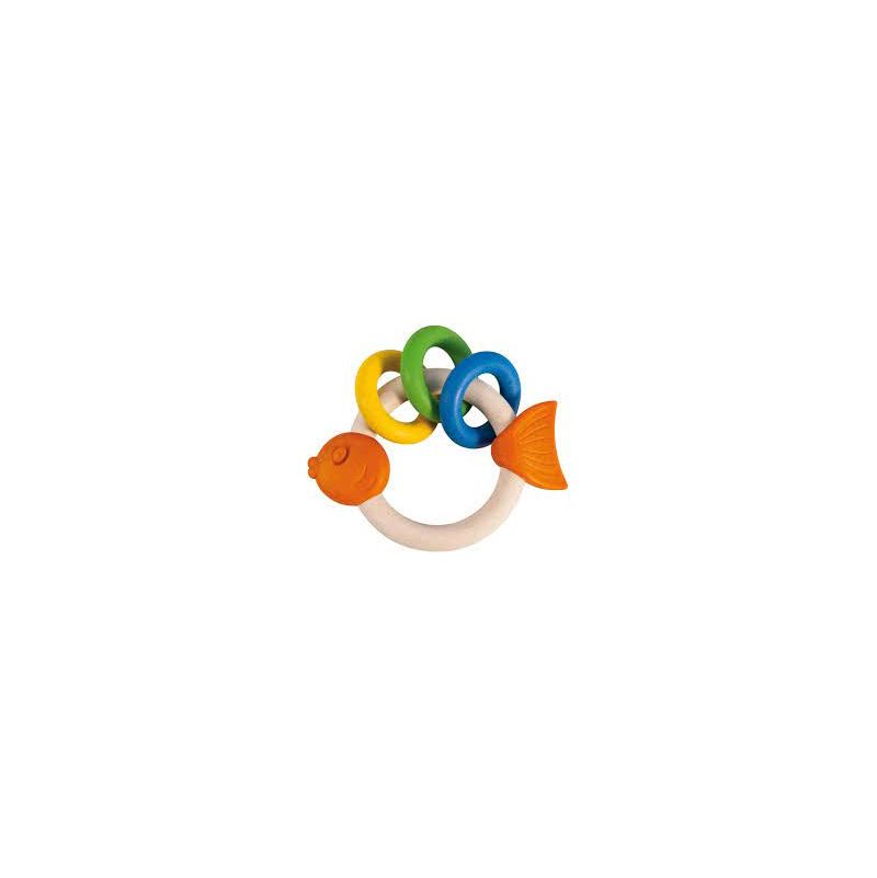 Bébé - Hochet Poisson  Ikaipaka jeux & jouets Royan