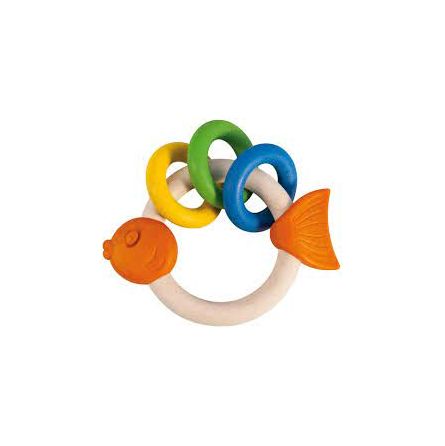 Bébé - Hochet Poisson  Ikaipaka jeux & jouets Royan