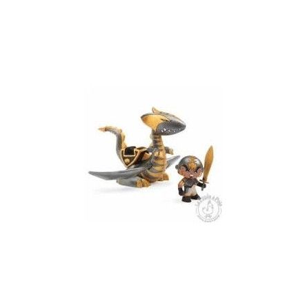 Arty Toys Chevaliers Chrome et Inferno Djeco Ikaipaka jeux &