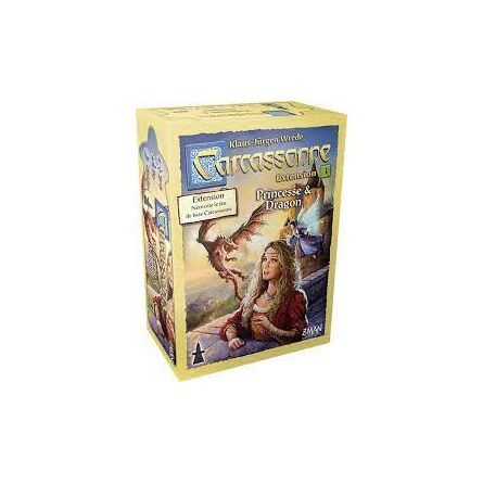 Carcassonne ext 3 princesses et dragons - IkaIpaka Royan
