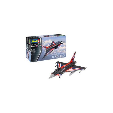 Maquette avion Eurofighter Typhoon "Black Jack" REVELL Ikaipaka