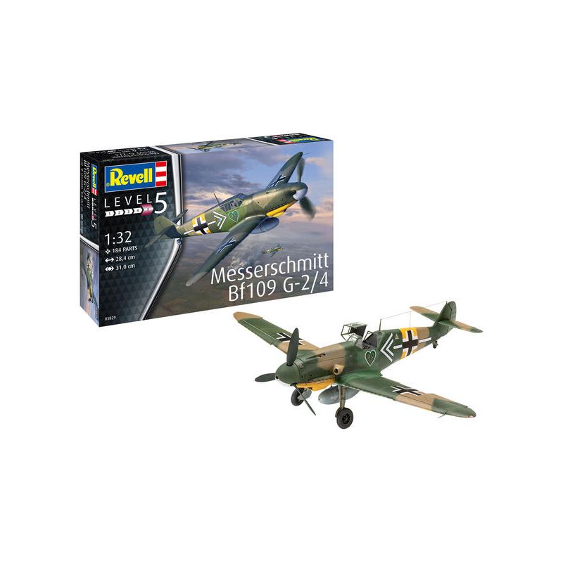 Maquette Avion Messerschmitt Bf109G-2/4 REVELL Ikaipaka jeux &