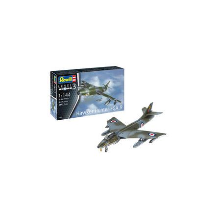 Maquette Avion Hawker Hunter FGA.9 REVELL Ikaipaka jeux &