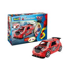 Maquette Voiture de Rallye à friction, rouge  Ikaipaka jeux &