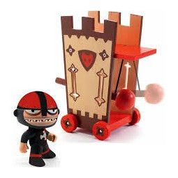 Arty Toys Chevaliers Darius &ze attack tower Djeco Ikaipaka